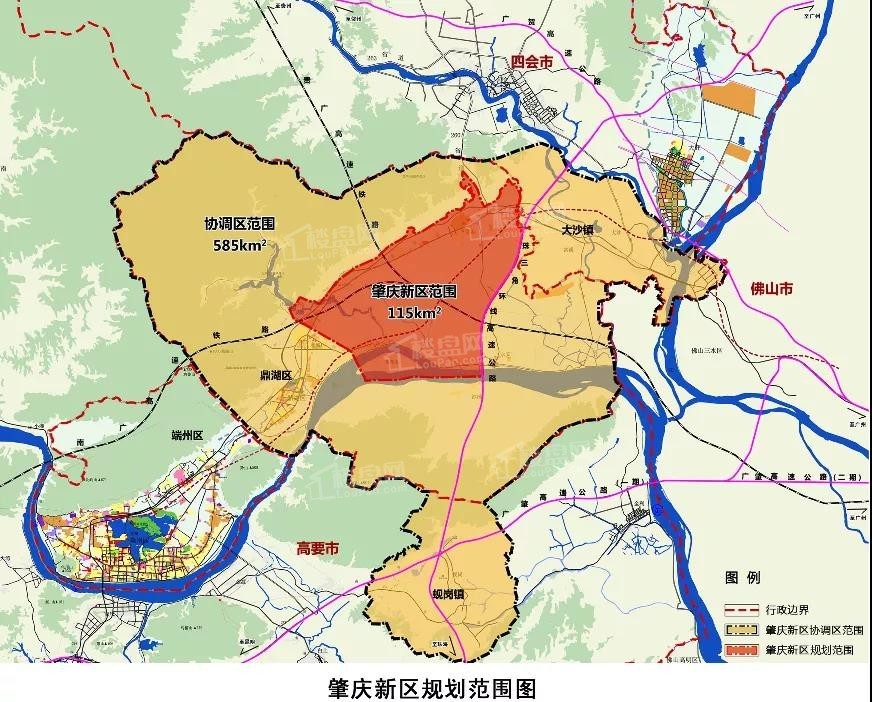 肇庆端州规划图2020图片