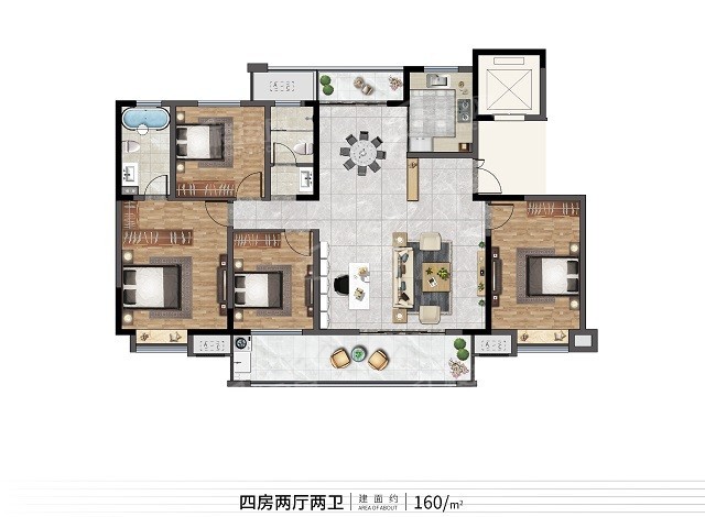 泰州鹏欣尚誉有哪些户型产品?
