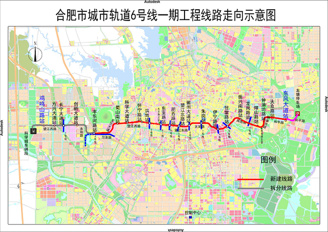合肥新桥机场轨道s1线五里墩站首桩开钻67,计划2025年底通车运营!