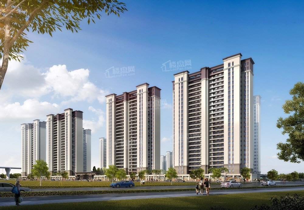 高平市高铁新区君汇四季城c区建筑设计方案