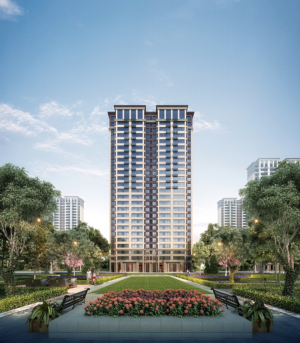 高平市高铁新区君汇四季城c区建筑设计方案