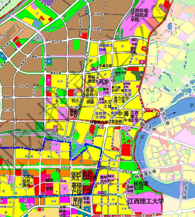 清水县西城区规划图图片