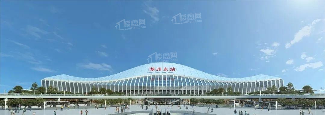 湖州东站站房 预计2023年竣工！未来又跟上海拉进了距离