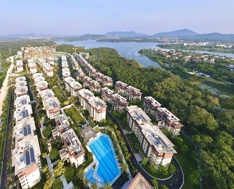 碧桂园兴隆湖畔实景图来啦!_好房联盟网