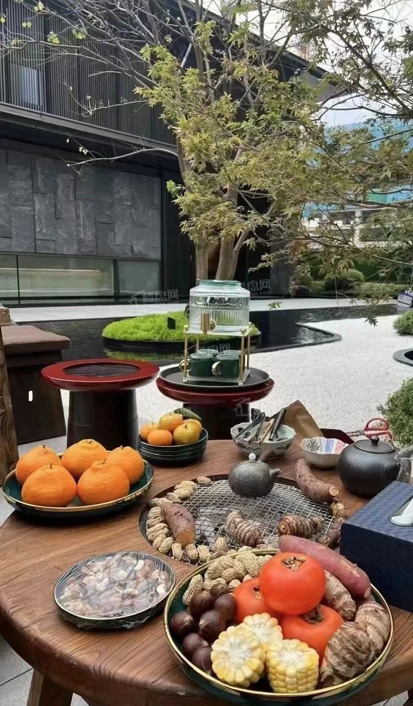 静谧的午后,幽静的小院里围炉煮茶,悠闲地享受着人间的美好年华