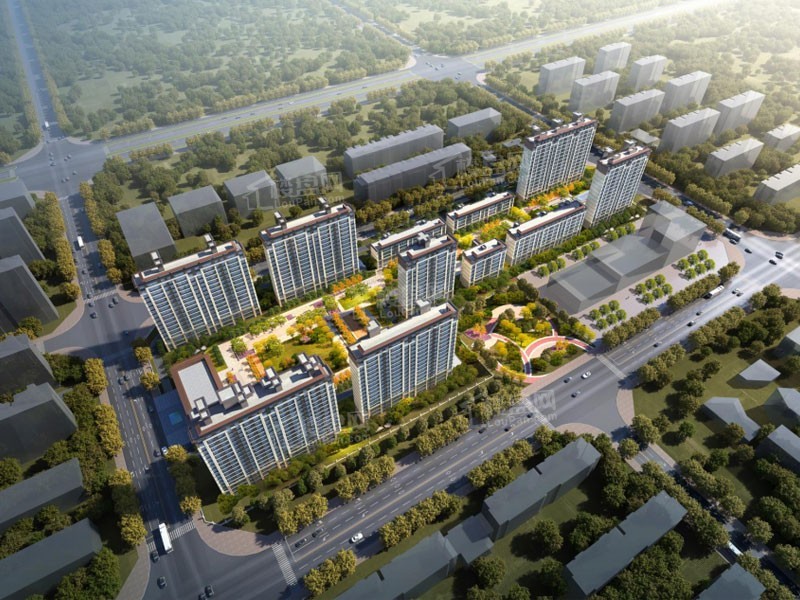 规划公示!赤峰高新产业园区新盘规划效果图-赤峰楼盘网
