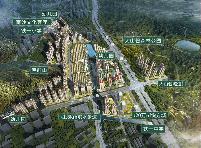 铁一中小学+20万㎡悦方城!买南沙新房 这样的“十里方圆”能打动你吗-广州楼盘网