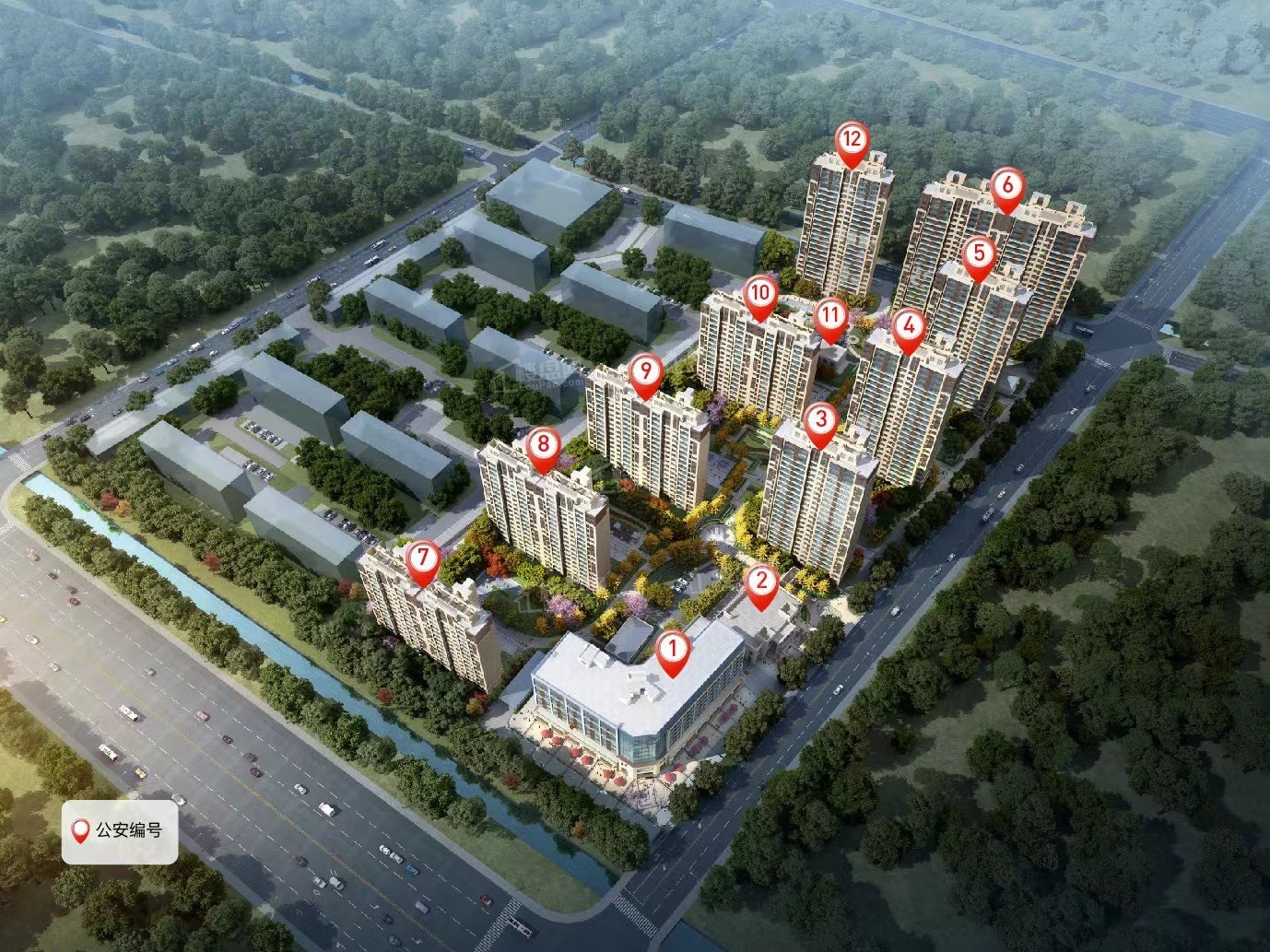 雅居乐嘉宏中央公馆享受政府规划公园等配套,占位城市至高点-海门楼盘网