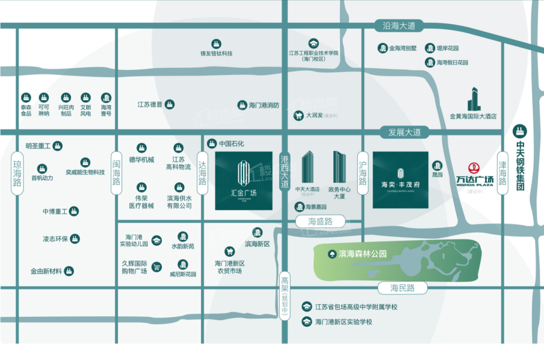 海门港汇金广场商业规划？汇金广场准现房，现场所见即所得。