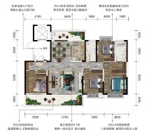 曲靖文博苑新推169㎡大平层，南北通透，四开间朝南，快上车！