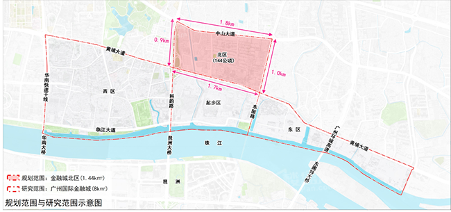 广州金融城最新规划图图片