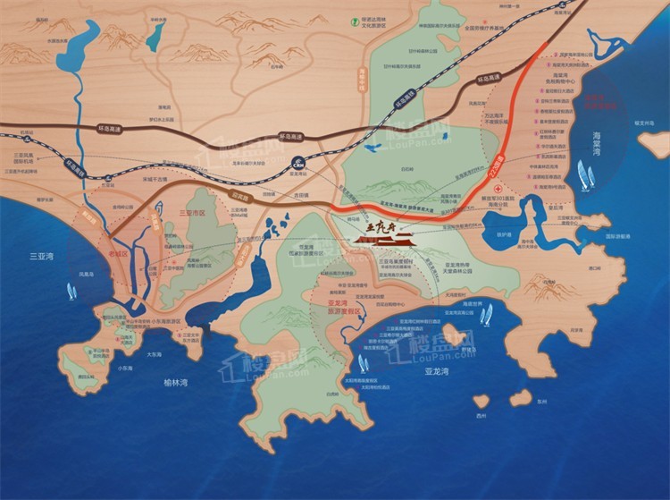 华皓亚龙府 pk 申亚亚龙湾壹号-三亚楼盘网