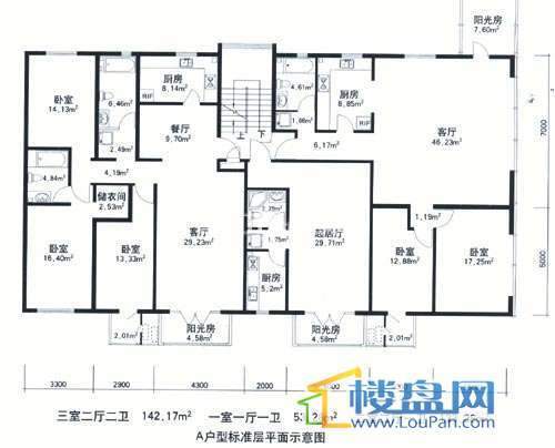 天赐良园户型图