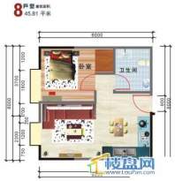 鸿禾特区10号户型图