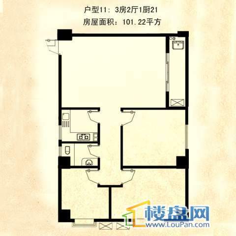 海南水岸兰亭户型图-海南楼盘网