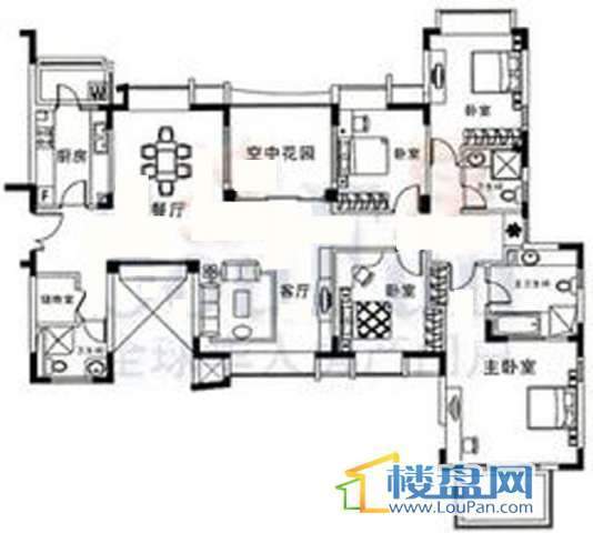 长信海岸水城户型图