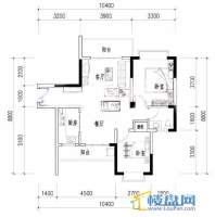 熙岸新铁度假村户型图