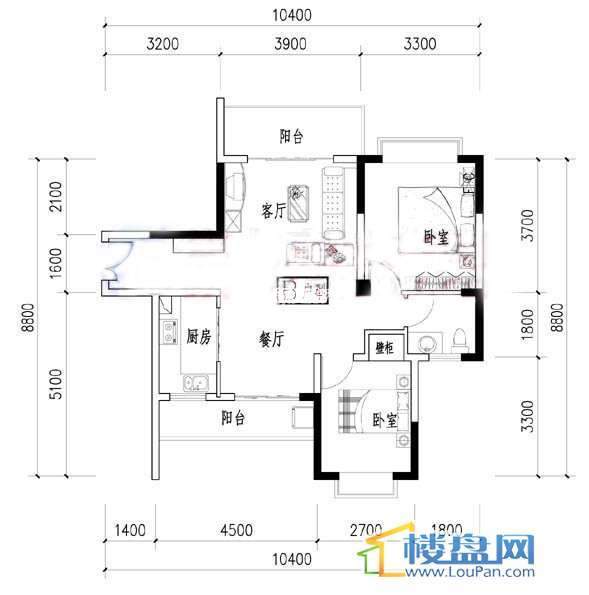 熙岸新铁度假村户型图