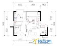 熙岸新铁度假村户型图