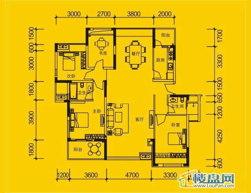 中信凯旋蓝岸户型图