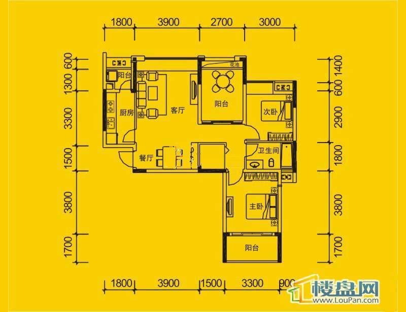 中信凯旋蓝岸户型图