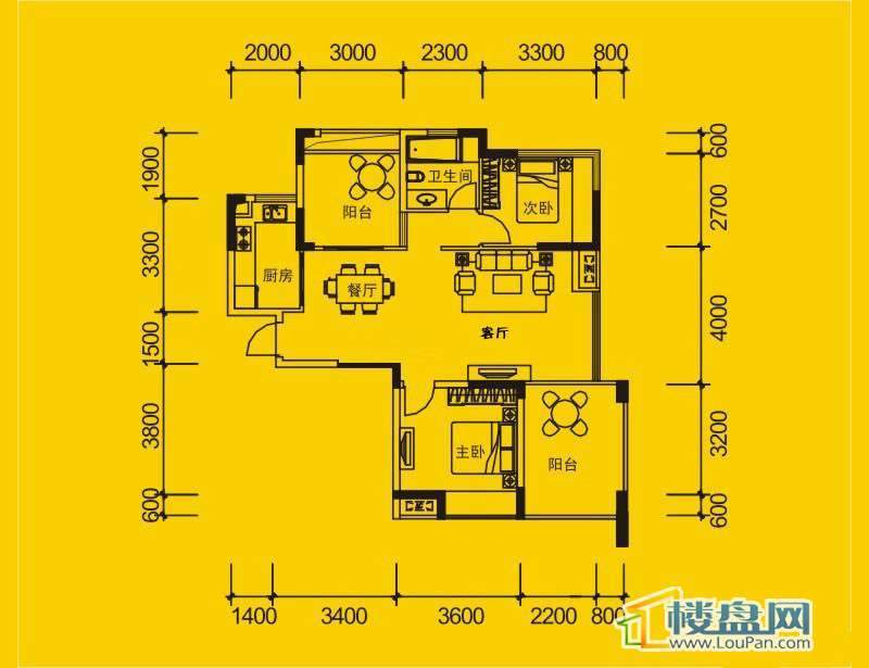 中信凯旋蓝岸户型图