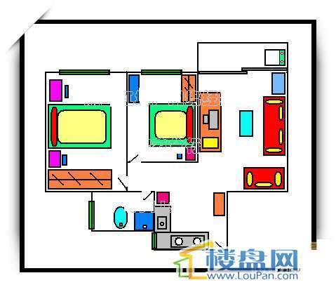 银海苑户型图