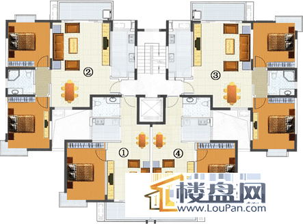 钻石水岸二期户型图