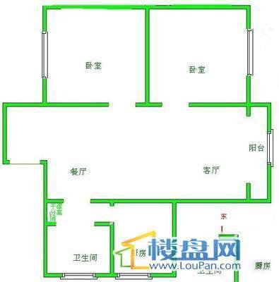 海东公寓户型图