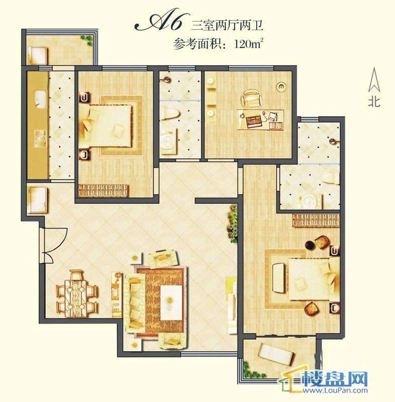 建邦华庭户型图