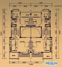 溢盈海岸A户型二层5室2厅3卫1厨