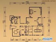 溢盈海岸E-2户型首层4室2厅5卫