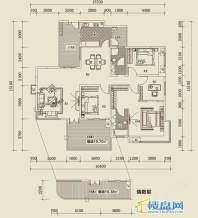 金龙国际花园三期天鹅堡43#-2奇偶层-33室2厅2卫1厨