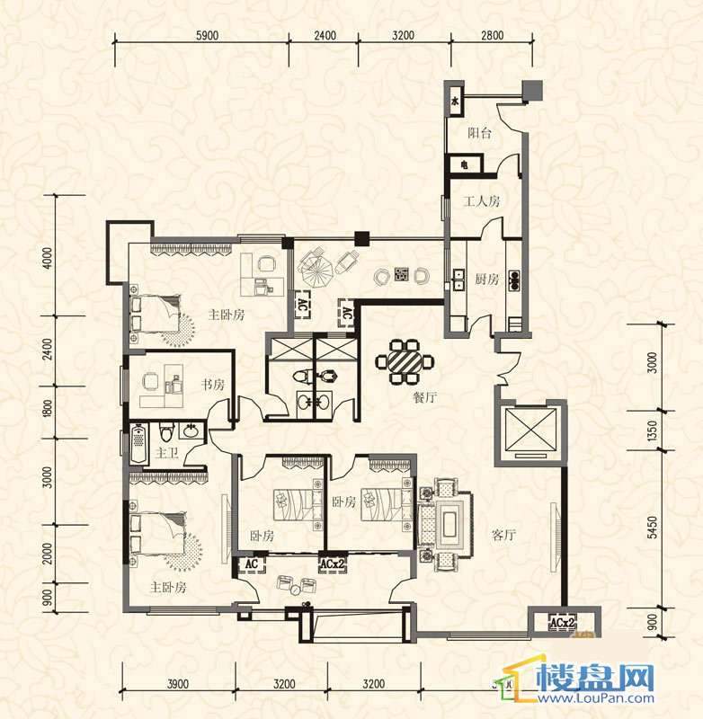 保利温泉新城 户型图