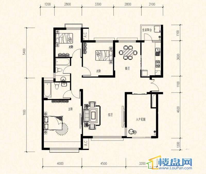 保利温泉新城 户型图