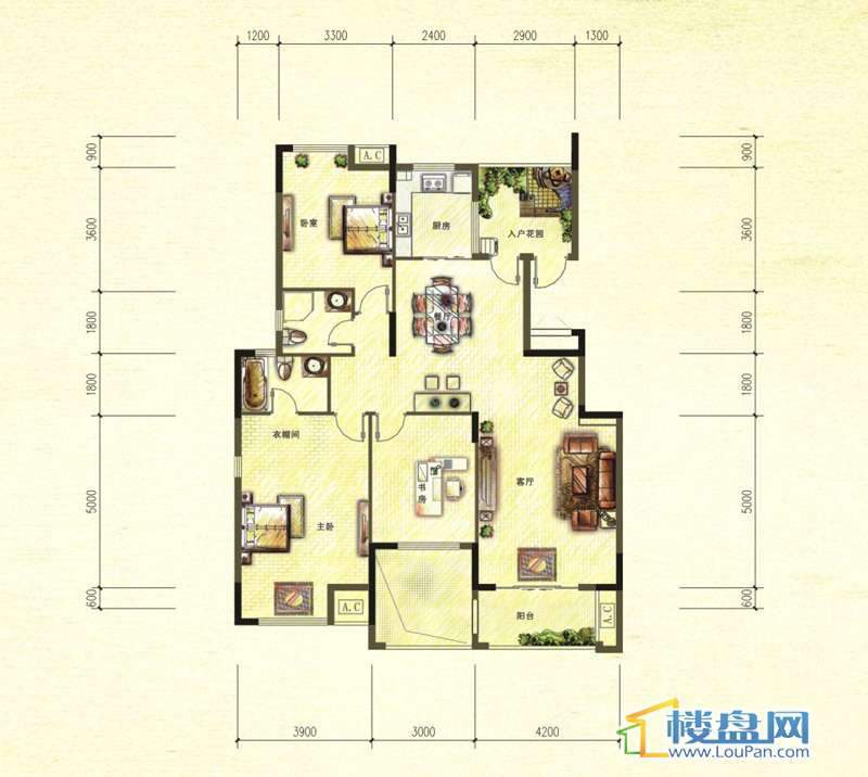 保利温泉新城 户型图