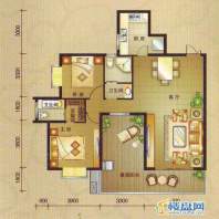 南湖观邸A4·B4户型2室2厅2卫1厨