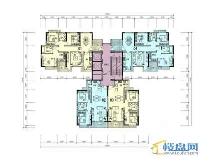 中天会展城C2单体3室2厅2卫1厨