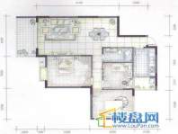 碧云山居A栋A4户型2-16层3室2厅1卫1厨