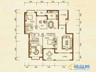 檀溪谷二栋B户型4室2厅2卫1厨