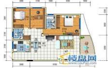 方源广场B2-6-2户型3室2厅2卫1厨