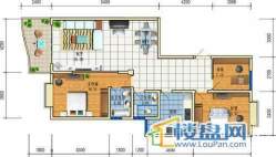 方源广场B2-6-4户型3室2厅2卫1厨