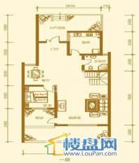 贵财南窗雅舍16号楼下层一层4室4厅3卫1厨