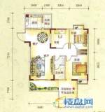 水锦花都F组团1C户型2室2厅1卫1厨