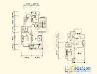 大兴星城1大兴星城B郡跃层户型33室3厅2卫1厨