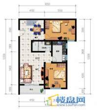 山语馨苑A12户型首层5室3厅2卫1厨