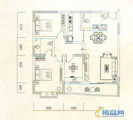 遵义城市广场4栋2、7户型、14栋4、7户型3室2厅2卫1厨