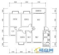 华屹锦城I组团13#楼3单元2号房3室2厅2卫1厨