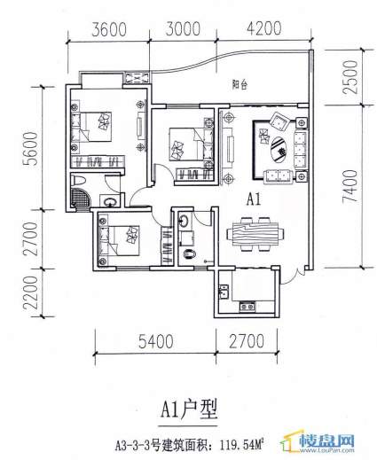 盛世彩虹户型图