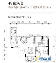 长安锦绣城户型图